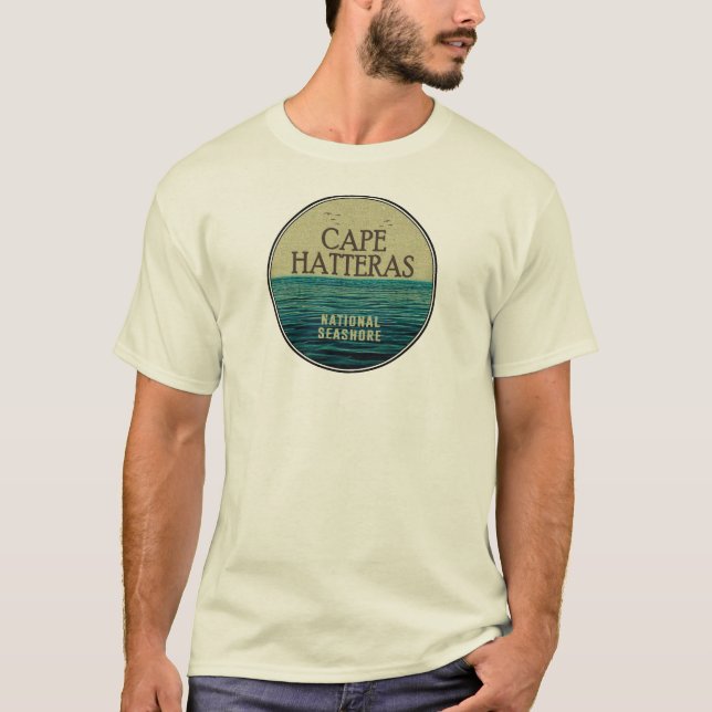 T-shirt Cape Hatteras National Seashore Ocean Birds (Devant)