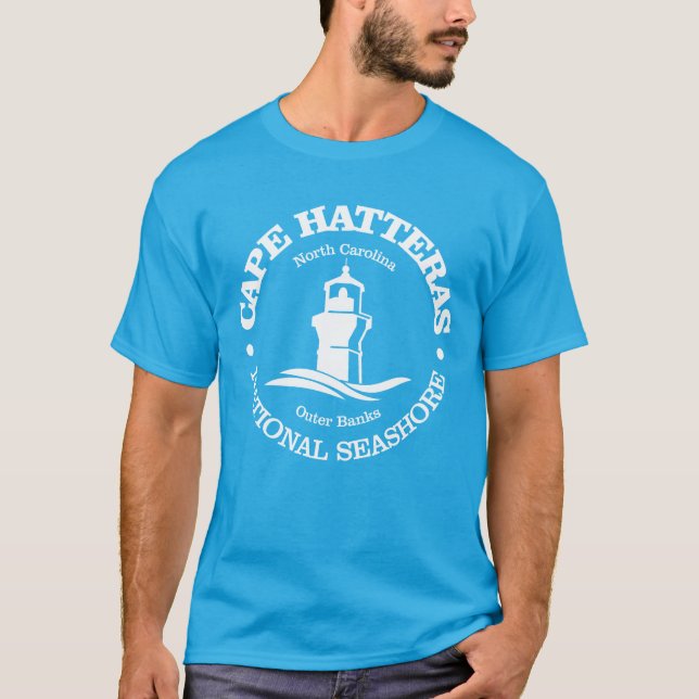 T-shirt Cape Hatteras (phare) (Devant)