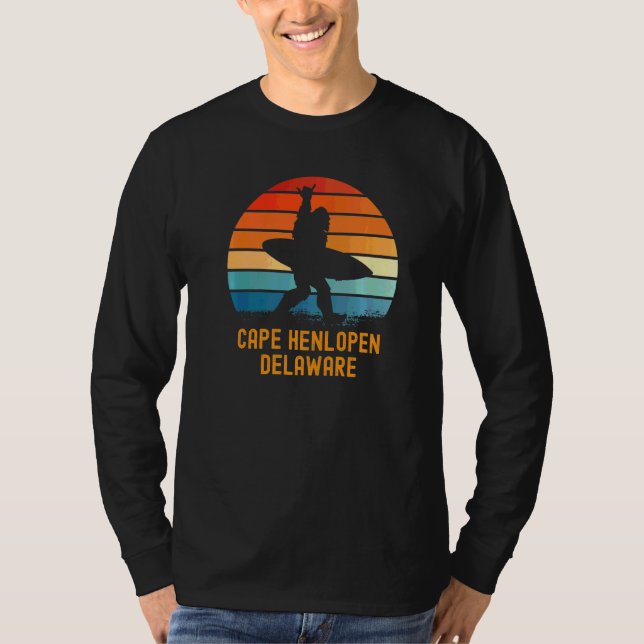 T-shirt Cape Henlopen Delaware Sasquatch (Devant)