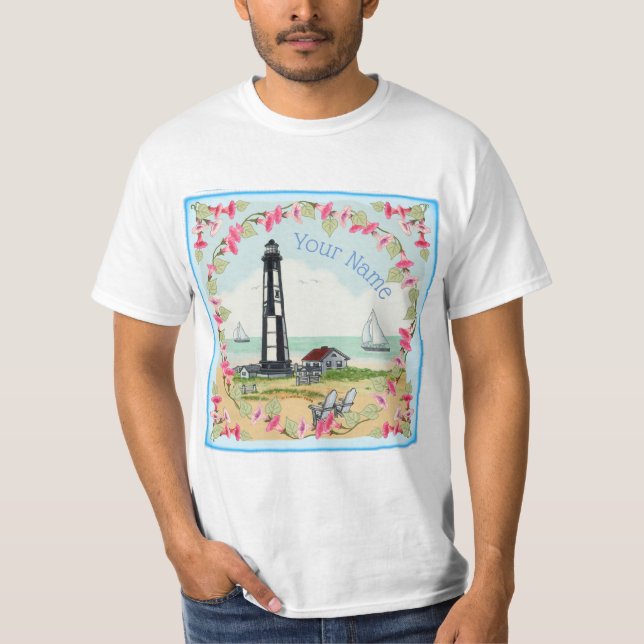 T-shirt Cape Henry Lighthouse (Devant)