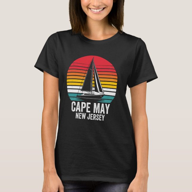 T-shirt Cape May New Jersey, Cap May, Voile (Devant)