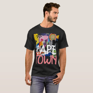 T-shirt Cape Town Afrique du Sud Graffiti Mural Tank, Homm