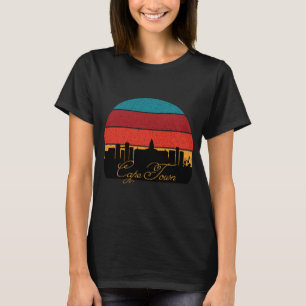 T-shirt Cape Town Mountain Travel Vintage