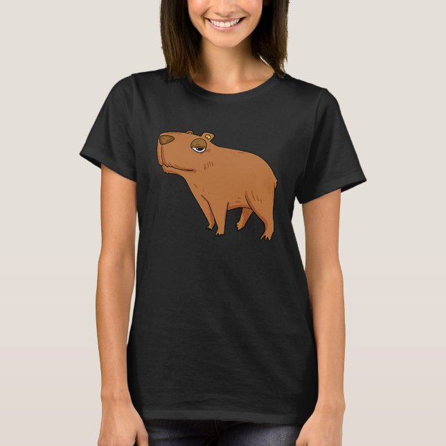 T-shirt Capibara Water Pig (Devant)