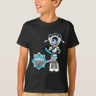 T-shirt Capitaine 1 d'équipe de Mountatin de terreur