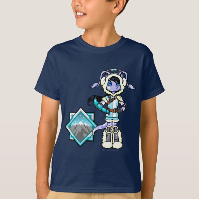 T-shirt Capitaine 1 d'équipe de Mountatin de terreur (Devant)