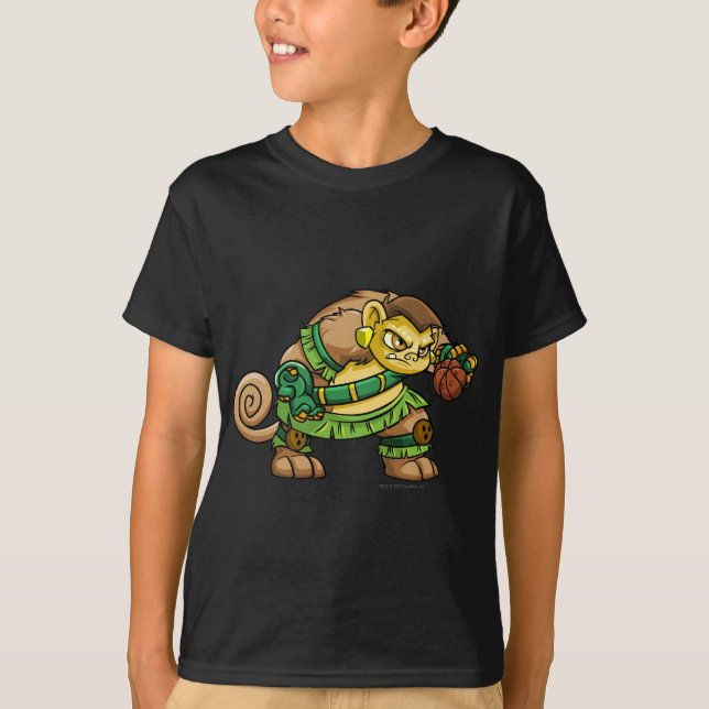 T-shirt Capitaine 2 d'équipe d'île de mystère (Devant)
