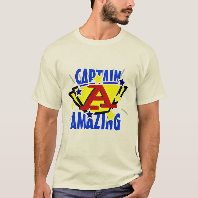 T-shirt Capitaine Amazing (Devant)