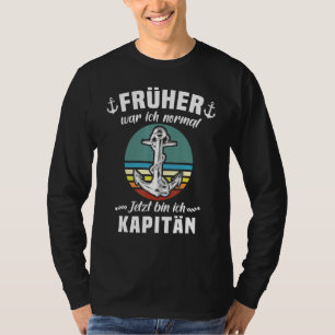 T-shirt Capitaine Ancre Propriétaire de bateau Hommes Dit