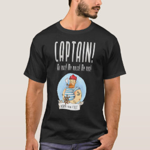 T-shirt Capitaine Bateau marin Capitaine 2