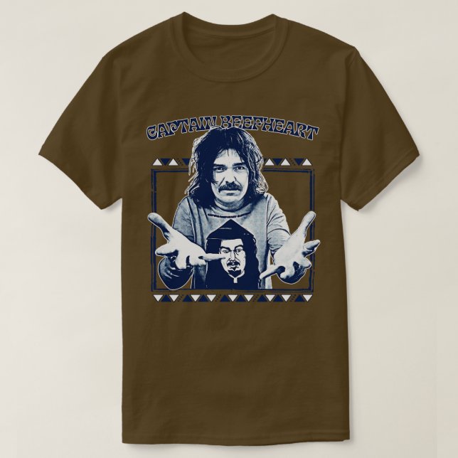 T-shirt Capitaine Beefheart Art original (Design devant)