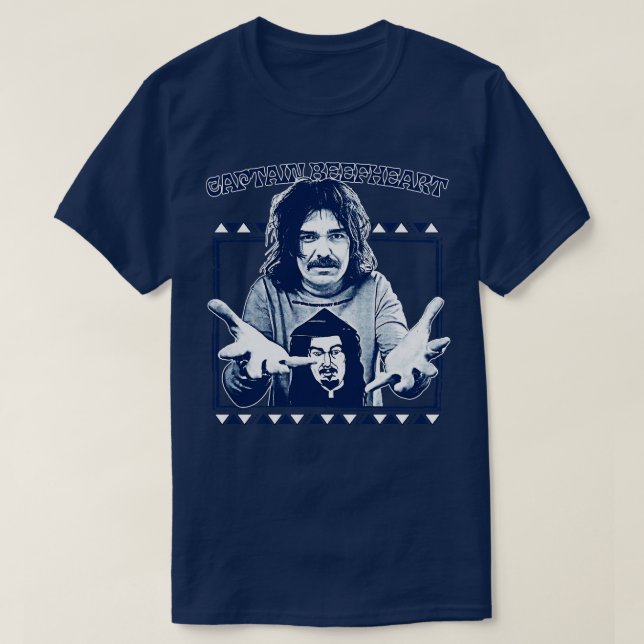 T-shirt Capitaine Beefheart Art original (Design devant)