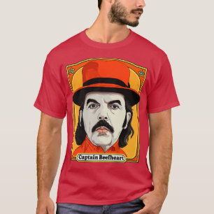T-shirt Capitaine Beefheart Retro Illustration originale d