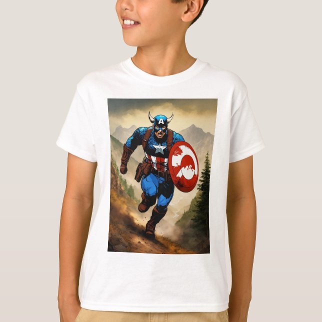 T-shirt "Capitaine Boarica : Une merveille hilarante dans  (Devant)