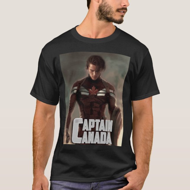 T-SHIRT CAPITAINE CANADA (Devant)