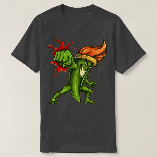 T-shirt Capitaine Chili (Design devant)