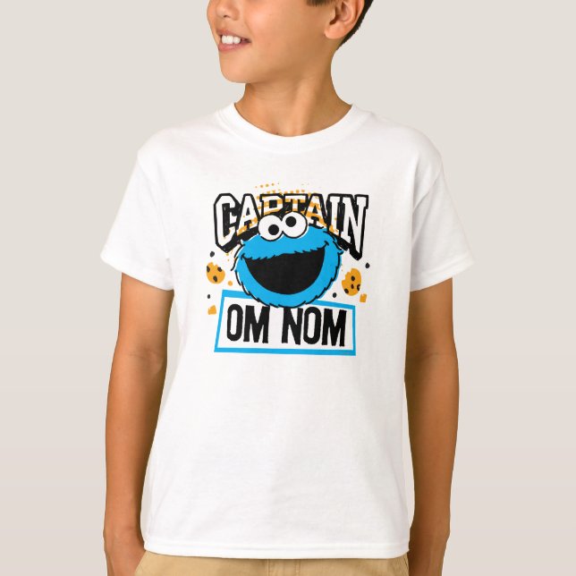 T-shirt Capitaine Cookie Monster (Devant)