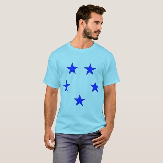 T-shirt Capitaine Courageux (Devant entier)