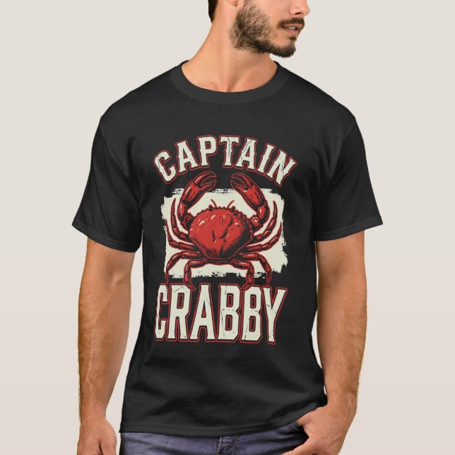 T-shirt Capitaine Crabby (Devant)