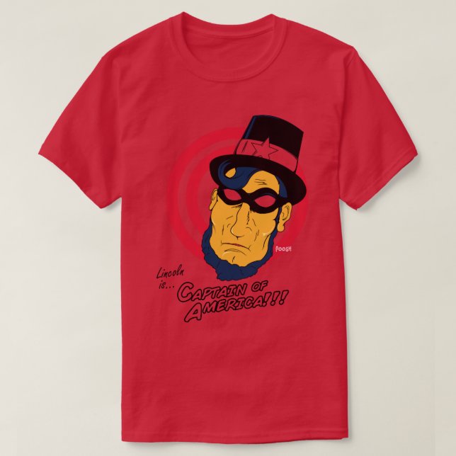 T-shirt Capitaine d'Amérique (Design devant)