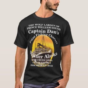 T-SHIRT CAPITAINE DAN LE LOUP LARSEN ALASKA AK