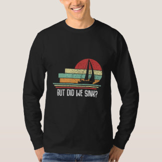 T-shirt Capitaine de bateau mais avons-nous coulé hommes