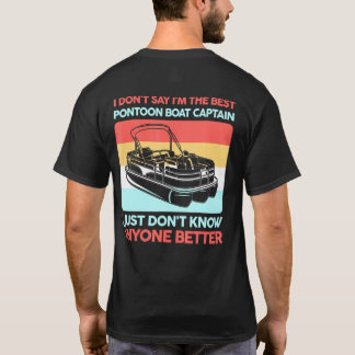 T-shirt Capitaine de bateau ponton Pontonnier Ponton 5