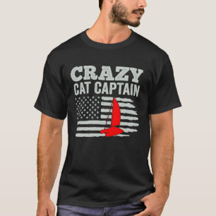 T-shirt Capitaine de catamaran fou voilier marin 5