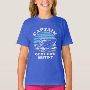 T-shirt Capitaine De Ma Propre Destinée Devis de navigat