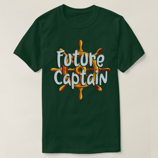 T-shirt Capitaine de navire (Design devant)