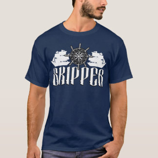 T-shirt Capitaine de navire à voile