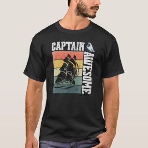 T-shirt Capitaine de voilier Capitaine de voilier Capitain