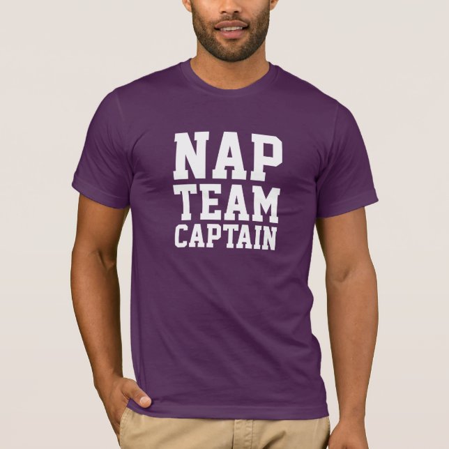 T-shirt Capitaine d'équipe de petit somme (Devant)