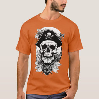 T-shirt Capitaine du navire Pirate