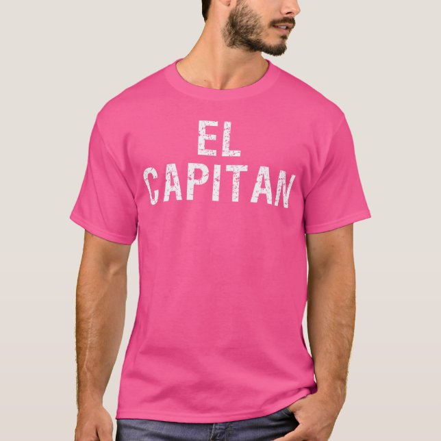 T-shirt Capitaine El Capitan Du Navire (Devant)