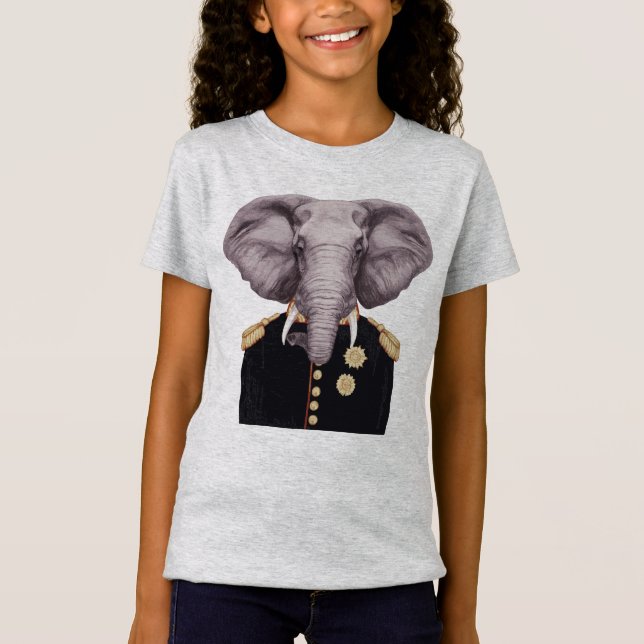 T-Shirt Capitaine Elephant (Devant)