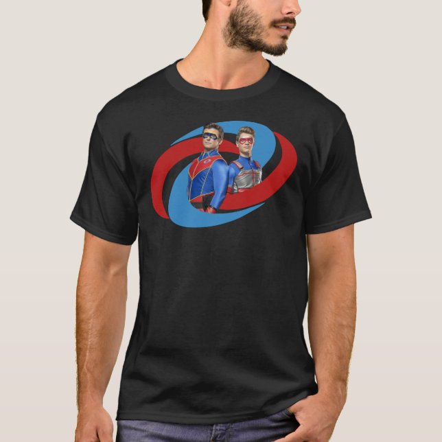 T-shirt Capitaine Et Enfant Danger - Logo   (Devant)