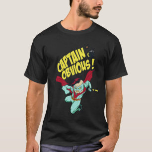 T-shirt Capitaine Évident Halloween Sarcasme Humour