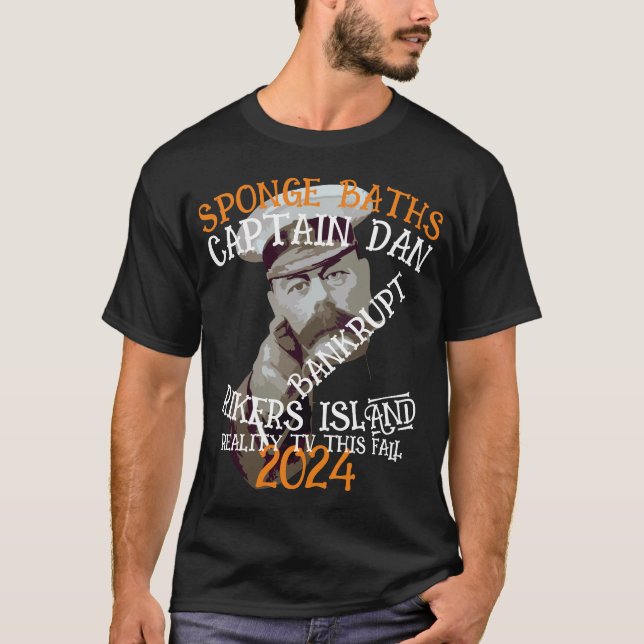 T-shirt CAPITAINE FAIT BANQUEROUTE TÉLÉVérité 2024 (Devant)