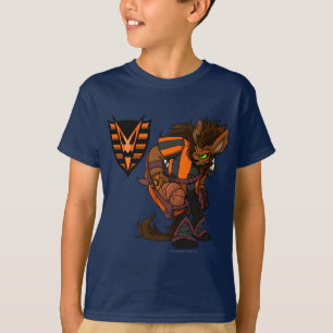 T-shirt Capitaine hanté 1 d'équipe en bois