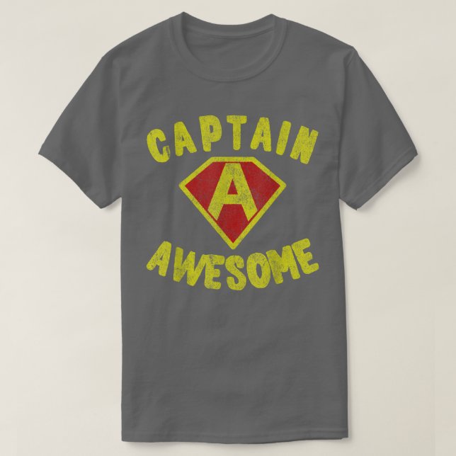 T-shirt Capitaine Incroyable  (Design devant)