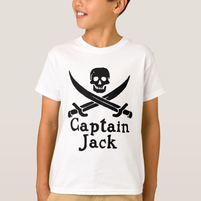 T-shirt Capitaine Jack (Devant)