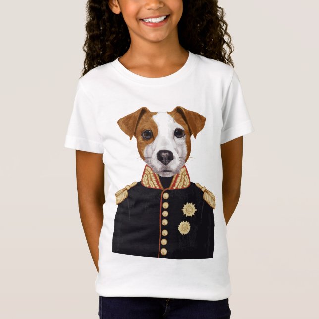 T-Shirt Capitaine Jack Russell (Devant)