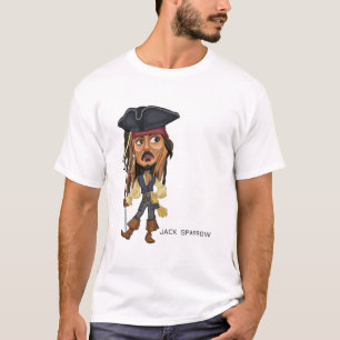 T-shirt Capitaine Jack Sparrow
