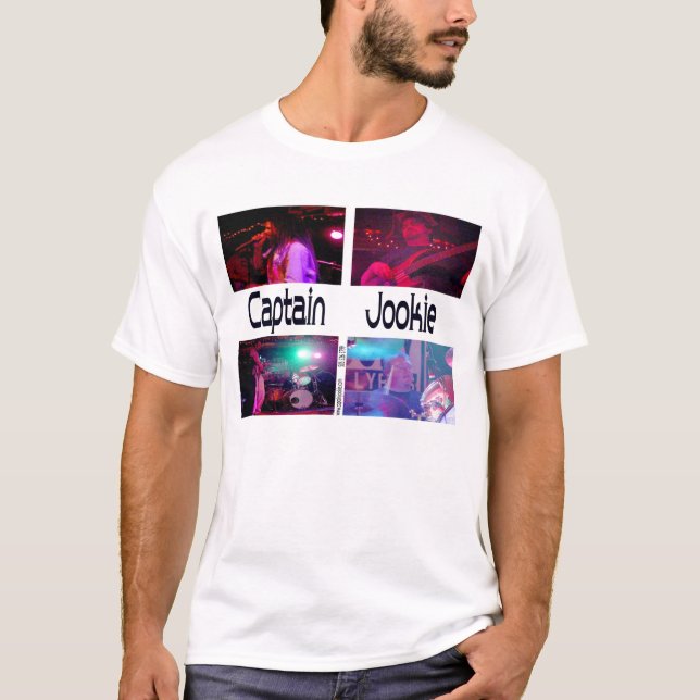 T-shirt Capitaine Jookie Promotional Tee (Devant)