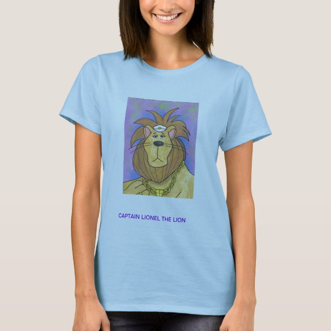 T-SHIRT CAPITAINE LIONEL THE LION (Devant)