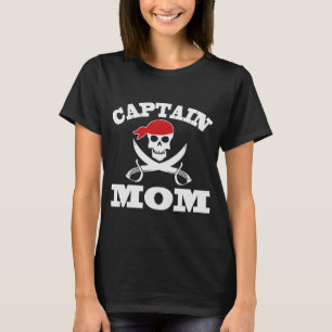T-SHIRT CAPITAINE MOM PIRATE