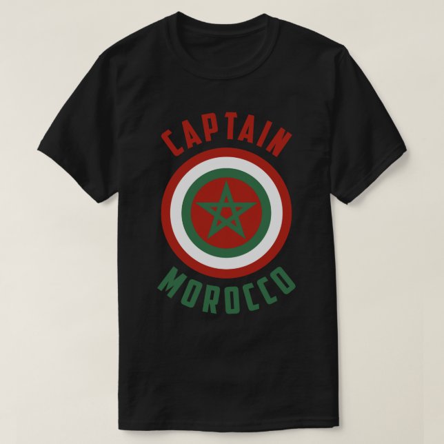 T-shirt Capitaine Morocco (Design devant)