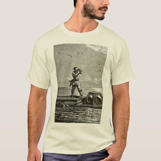 T-shirt Capitaine Nemo de 2000 Leagues Under the Sea (Devant)
