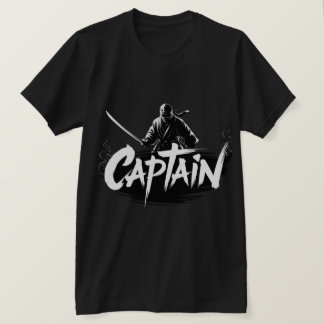 T-shirt "CAPITAINE" Ninja Warrior Graphic Tee |